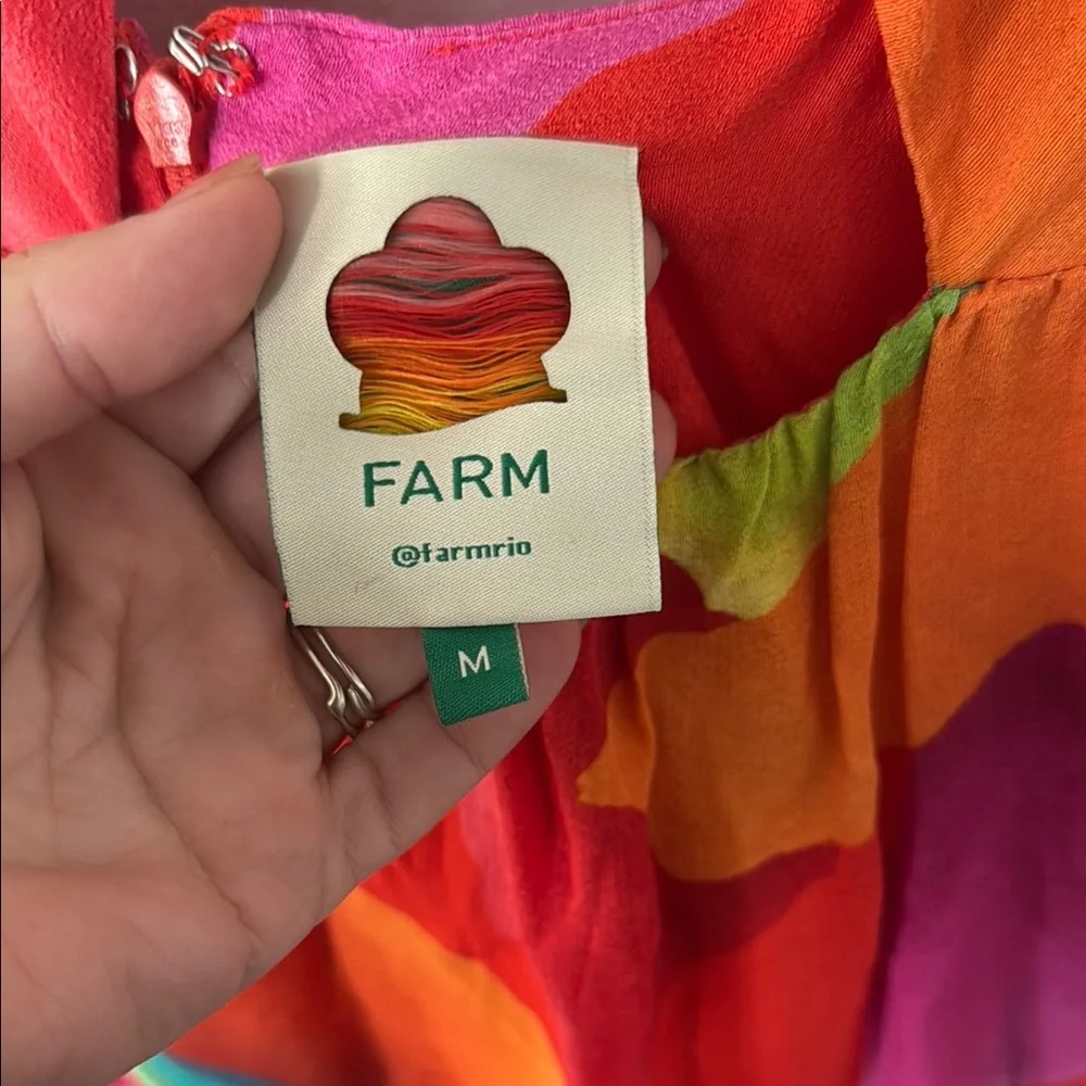 FARM Rio Colorful Backless Dress - Picture 2 of 7
